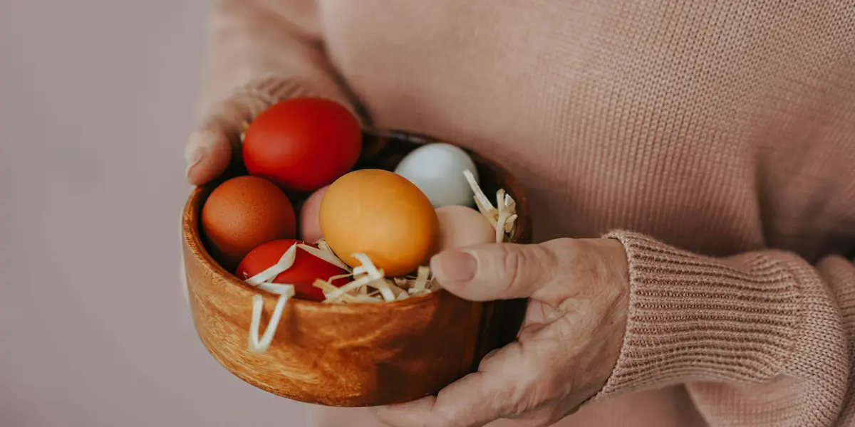 Кулич, крашеные яйца и творожная пасха — символы Пасхи